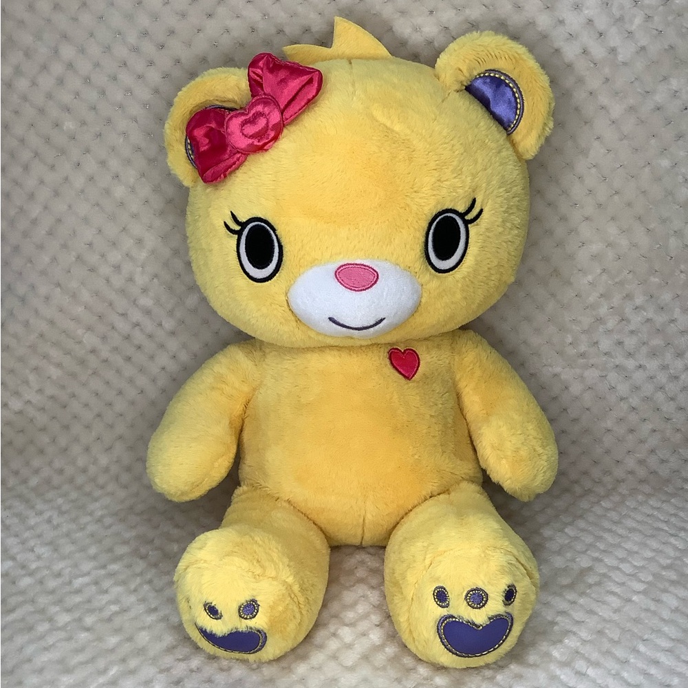 Build A Bear Bearnice Kabu Collection Yellow Teddy Bear 18 inch Retired 🧸